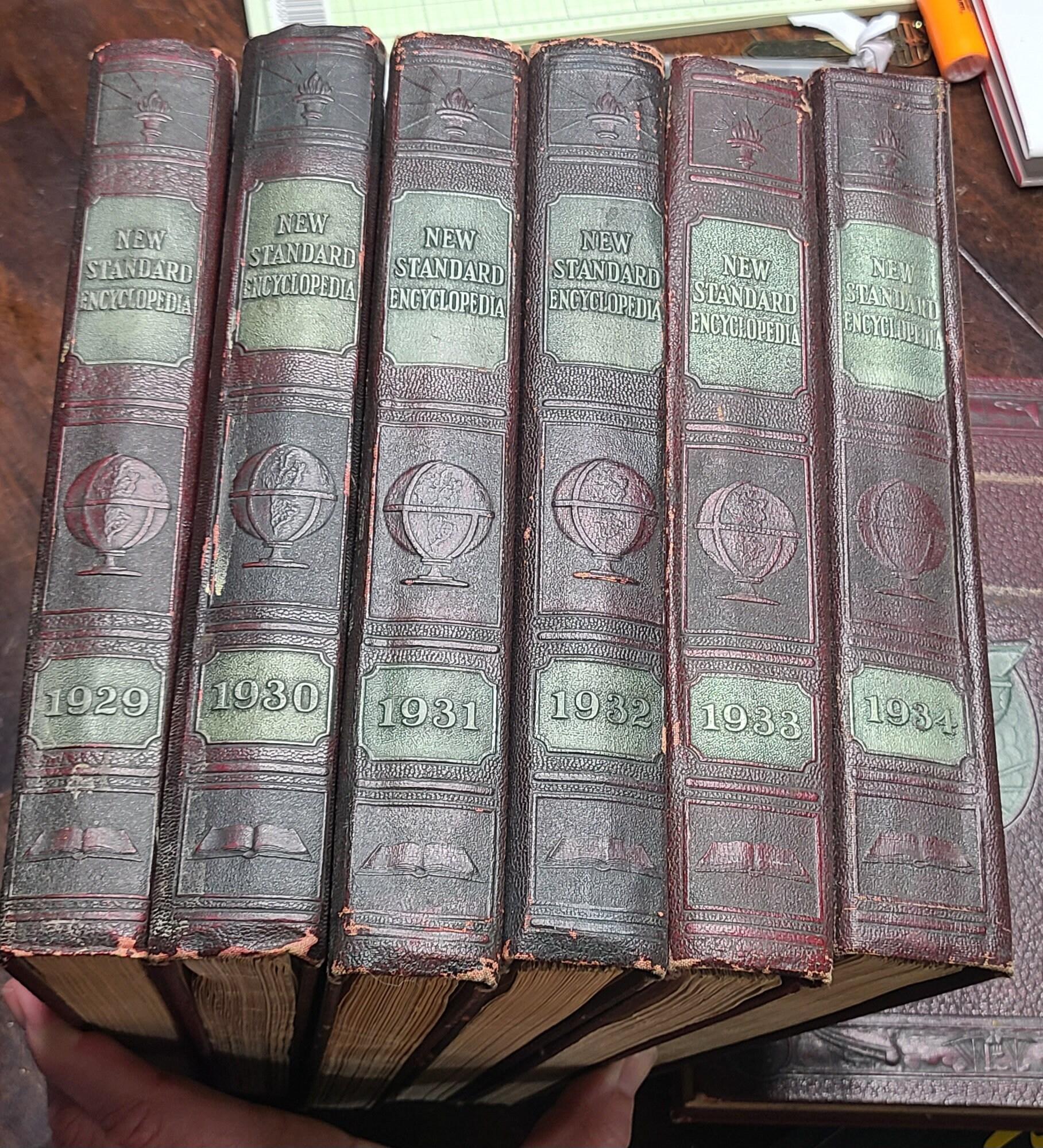 New Standard Encyclopedia 1929-1934 - Etsy