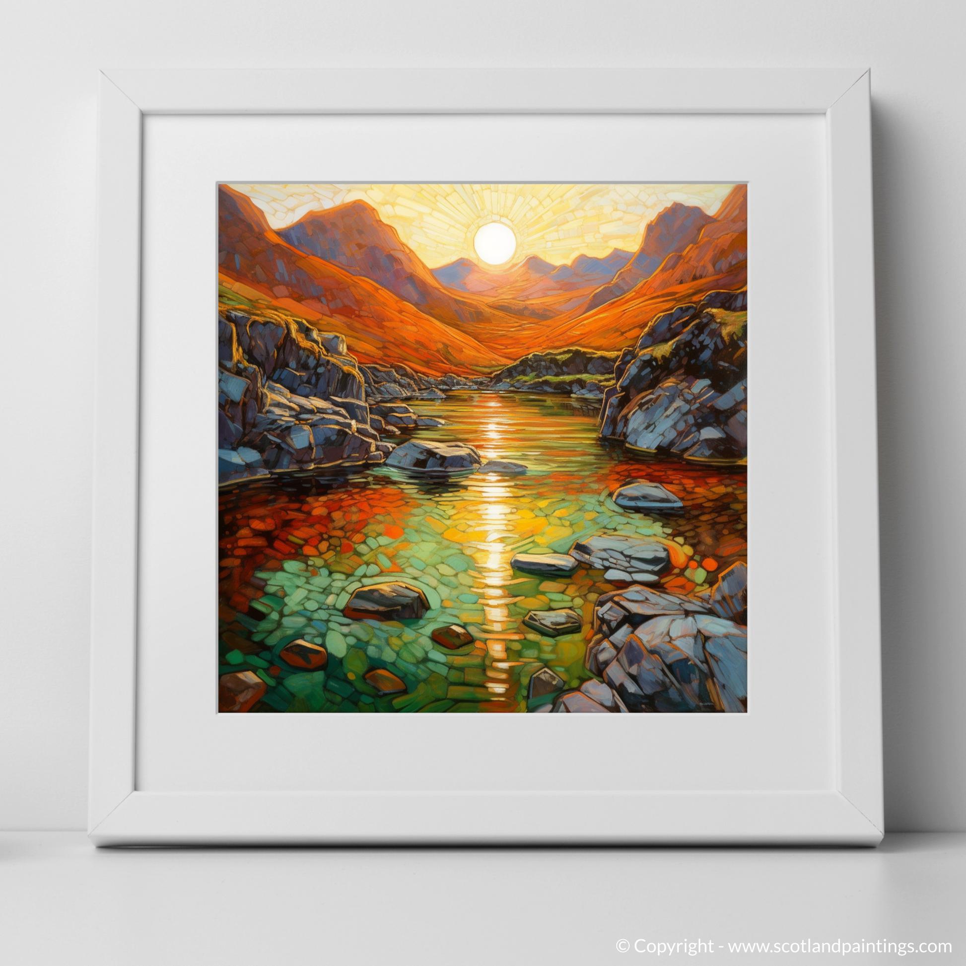 Golden Hour at the Fairy Pools: A <b>Modern</b> Impressionist <b>Tribute</b> to ...